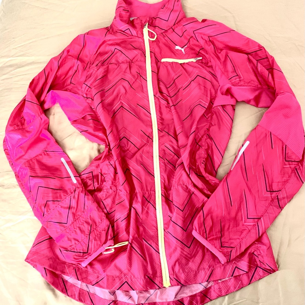 Puma running reflective jacket women